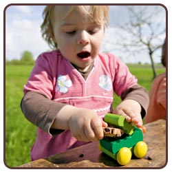Premiers jouets en bois