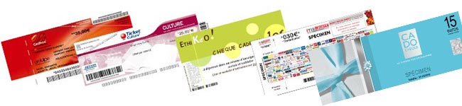 Payez avec des chèques cadeaux Payez avec des chèques cadeaux