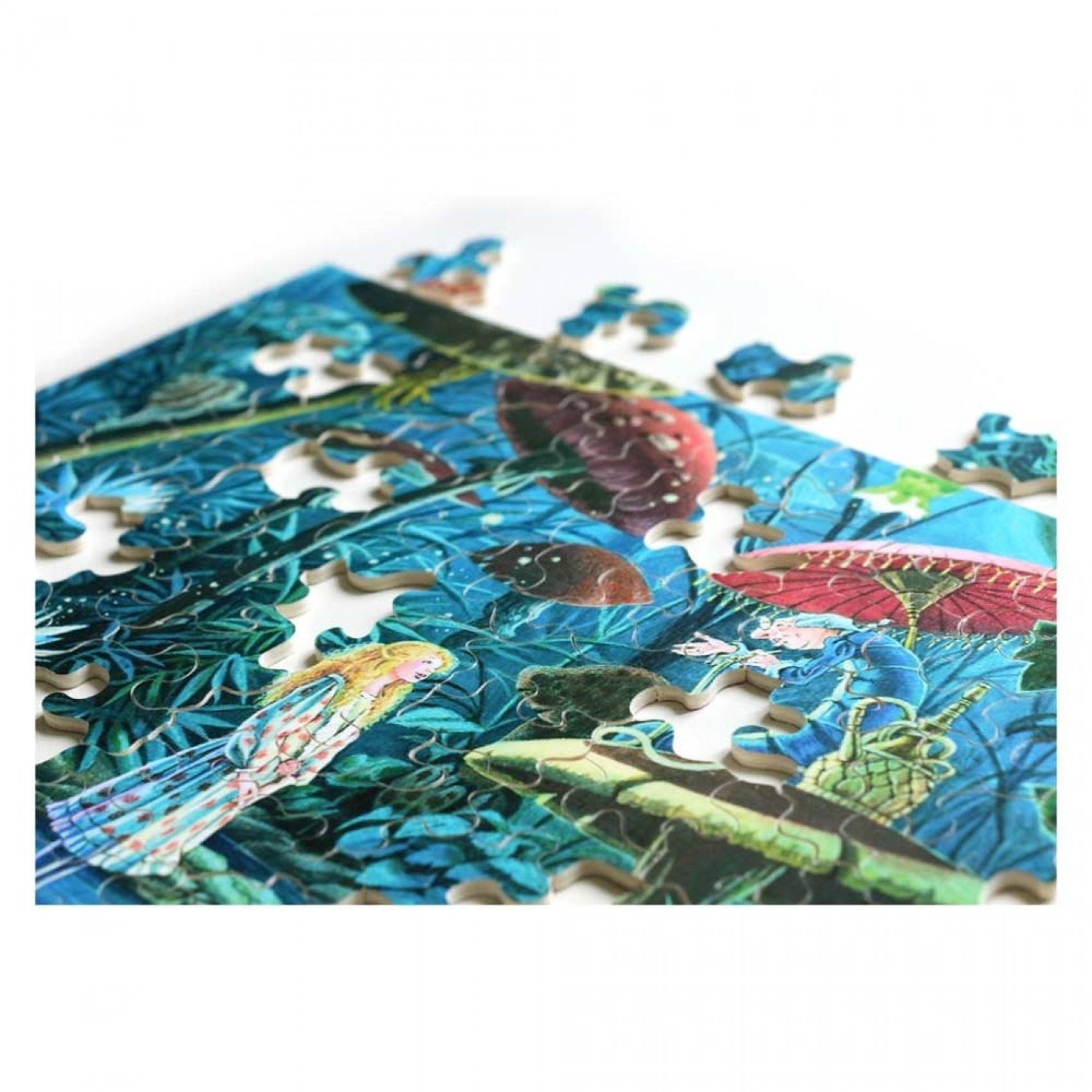 Puzzle en bois Alice au Pays des Merveilles - 100 pièces - Puzzle