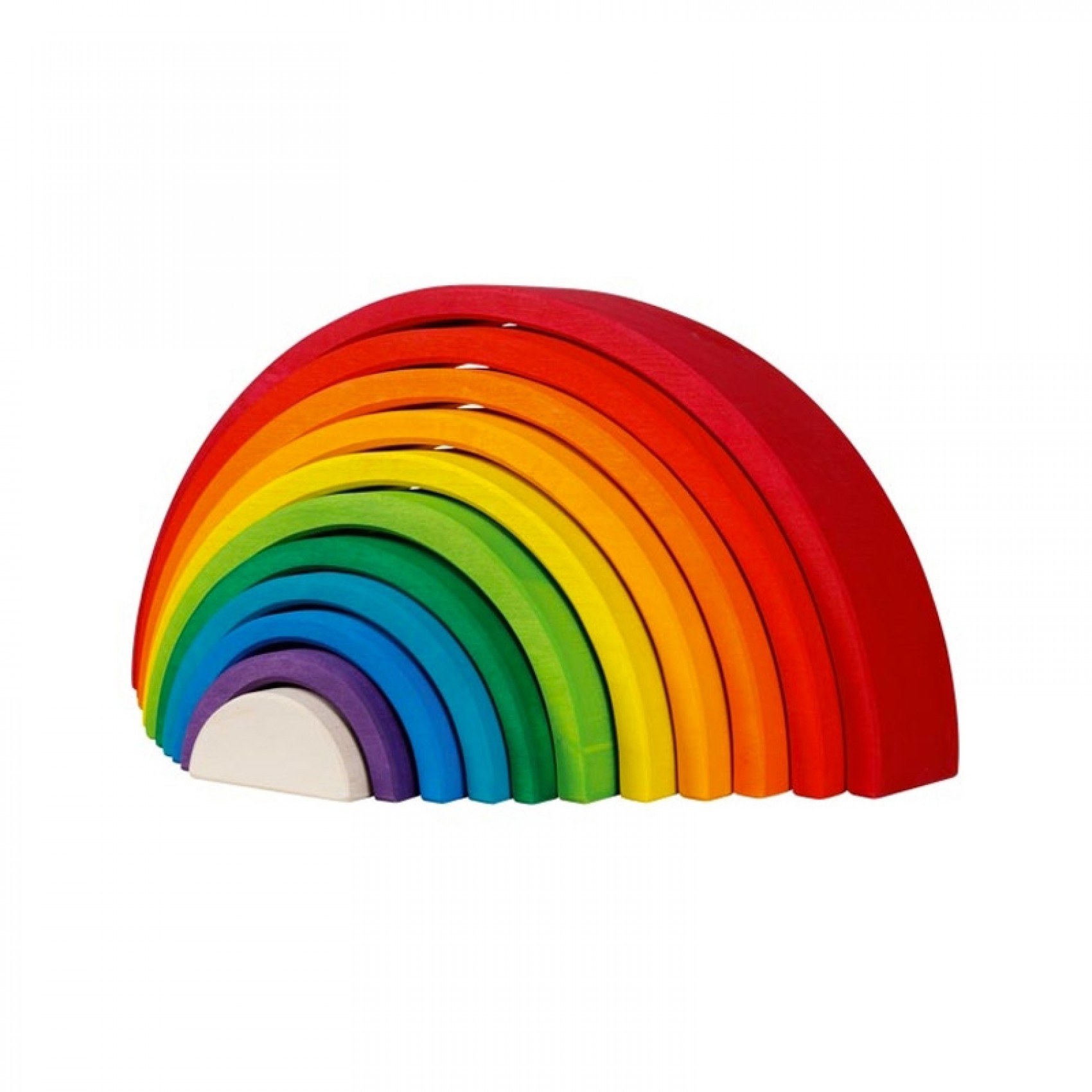 Lot De 14 Blocs Arc-en-ciel En Acrylique – Jouets Empilables Sensoriels – Motricité Fine Dès 3 Ans