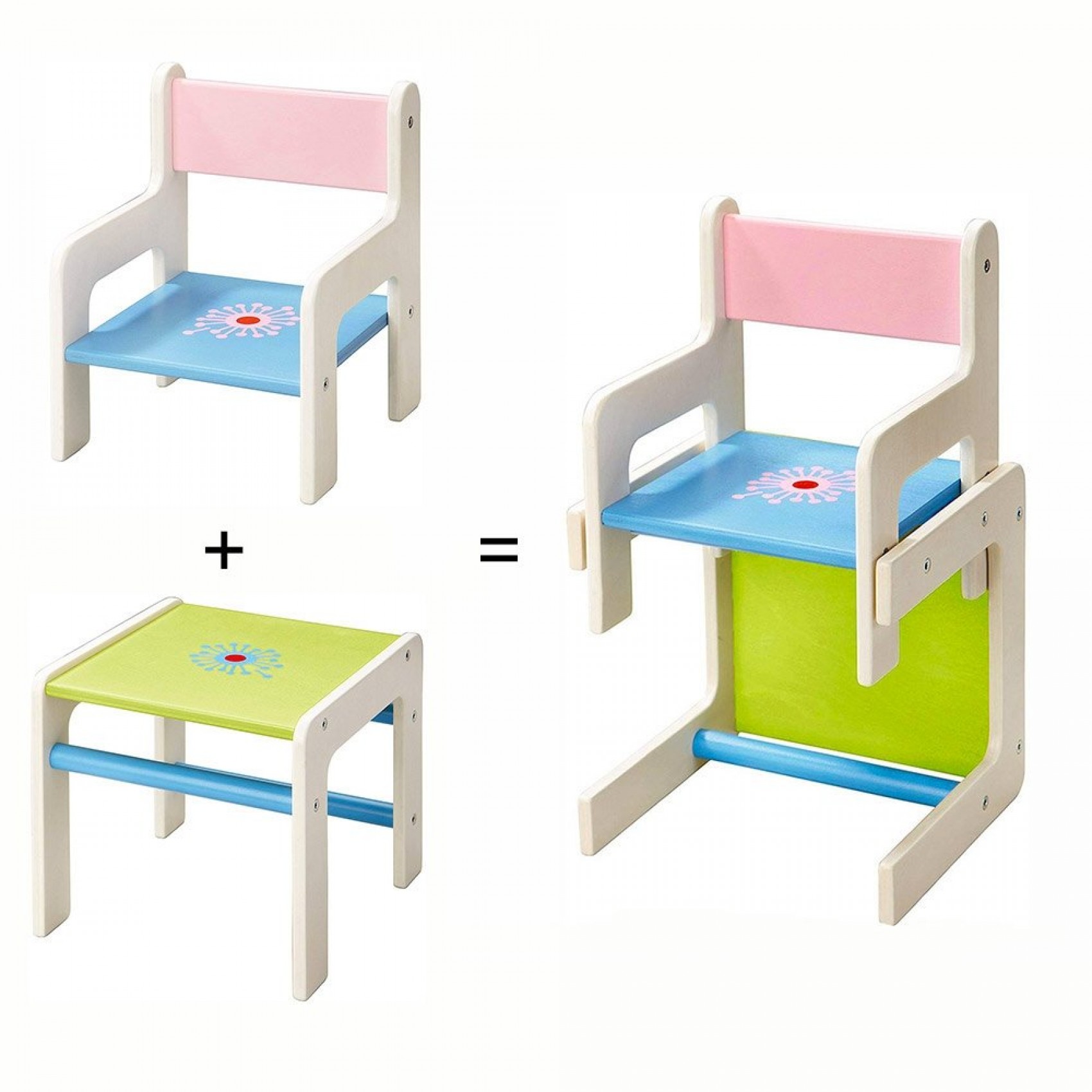 Drfeify Chaise de salle à manger de maison de poupée Meubles miniatures pour maison de poupée 1