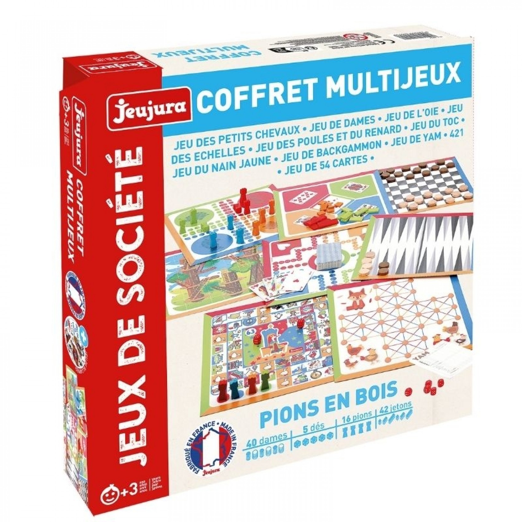 Coffret multijeux Jeujura