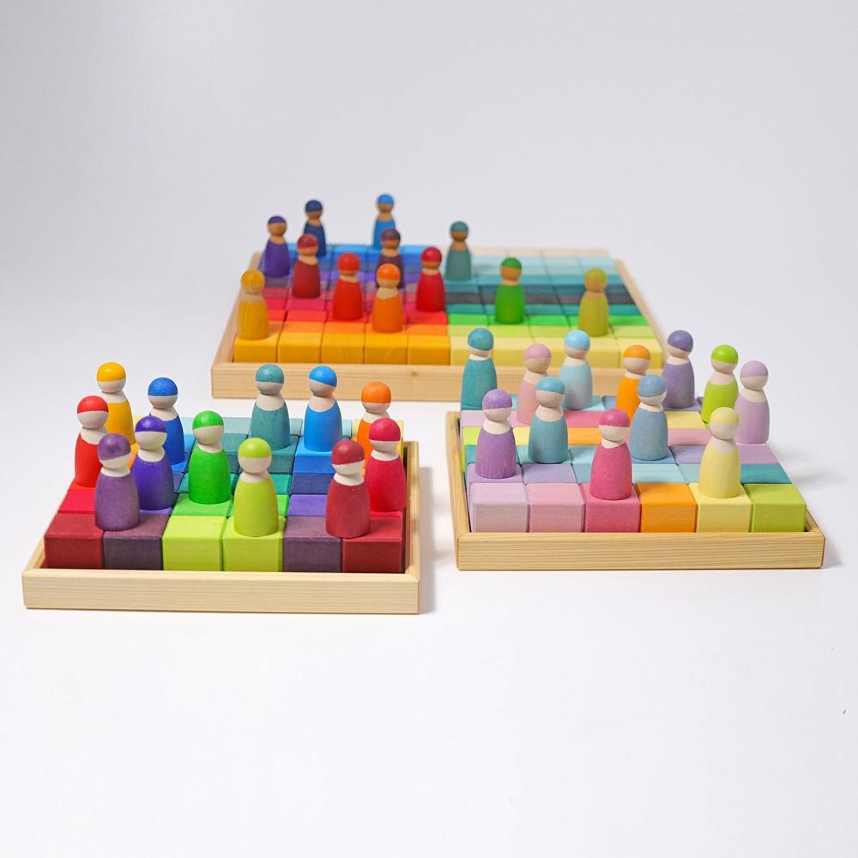 420 Pièces Mosaïque Construction Gearmax – Triangles Et Carrés, 5 Couleurs, Dès 3 Ans