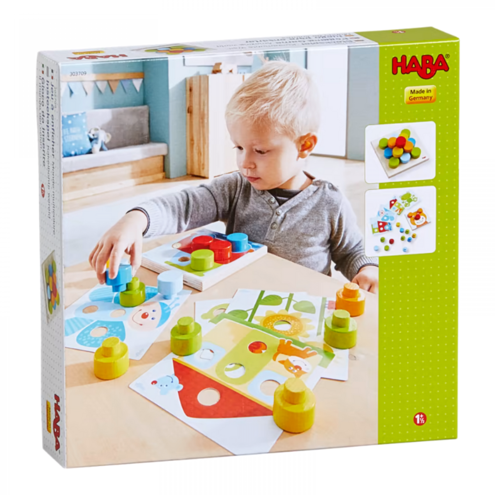 Construction-Jeu à Enficher Anneaux - HABA 2202