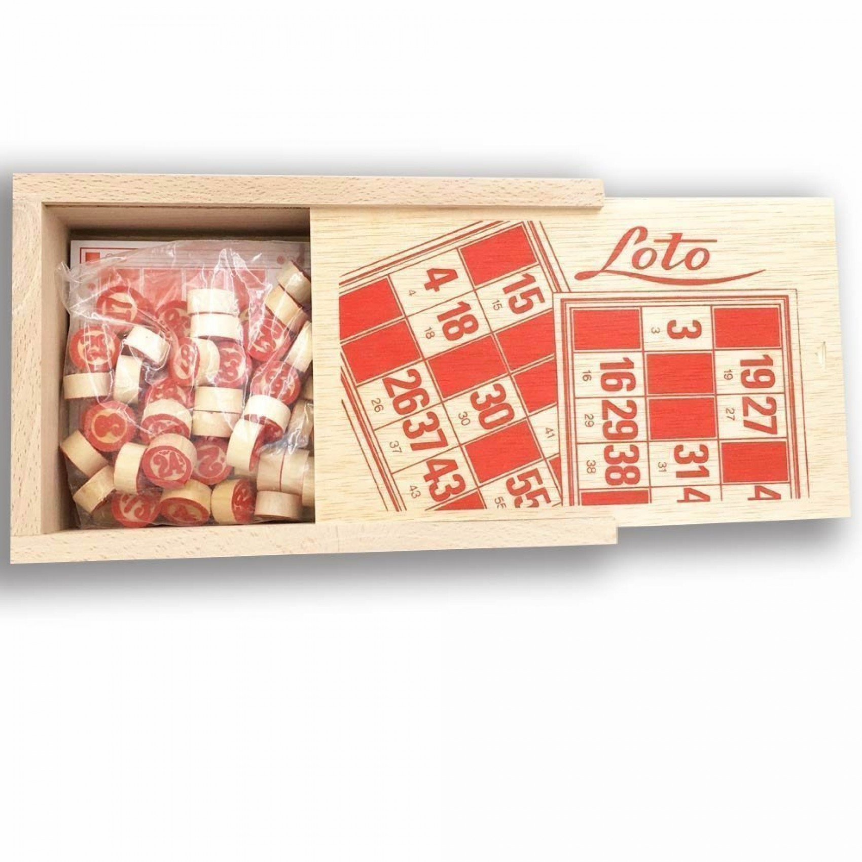 ANCIEN JEU DE loto en bois de marque JFL EUR 15,00 - FR