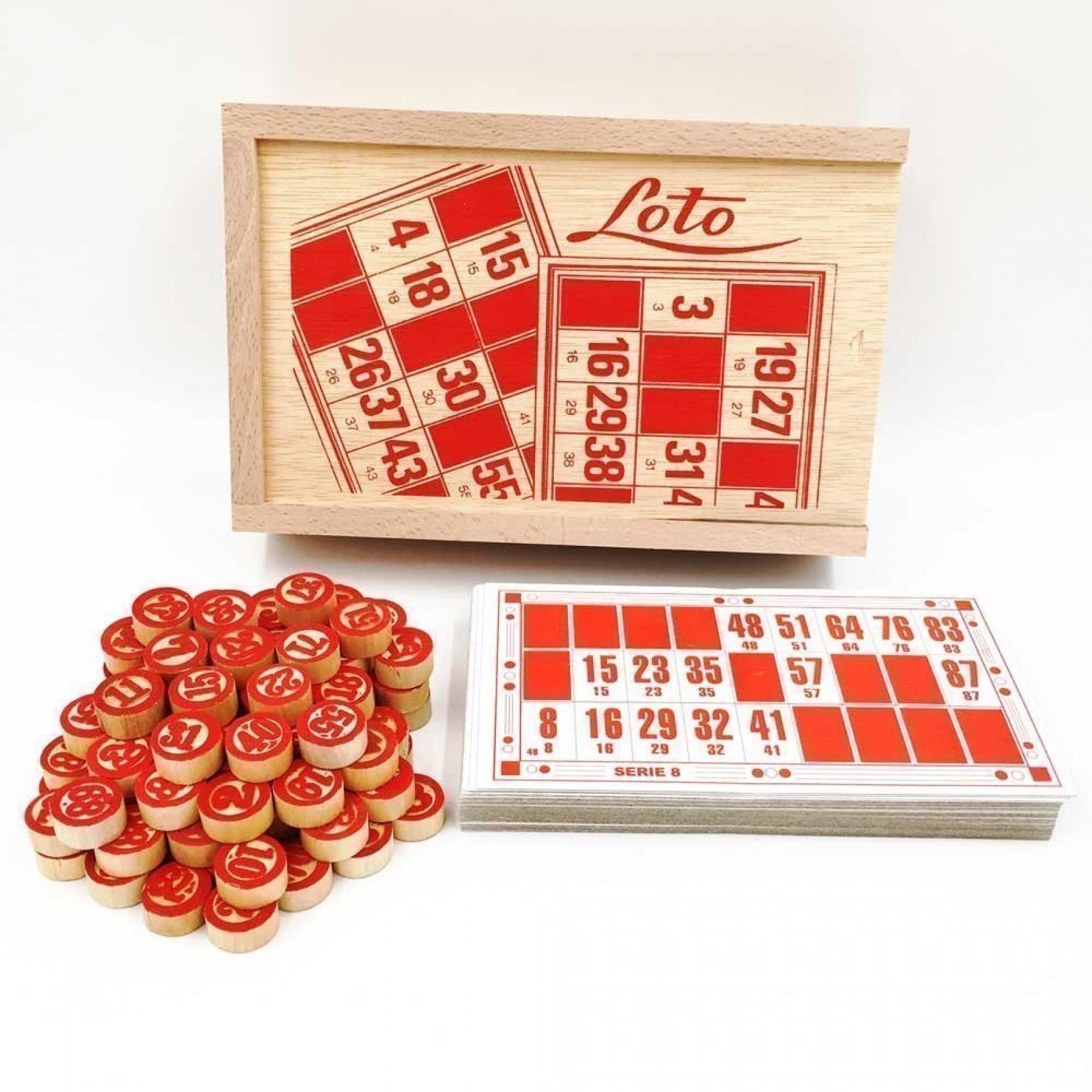 Jeu de loto 24 cartes - Artisan du Jura | Jeujouethique.com