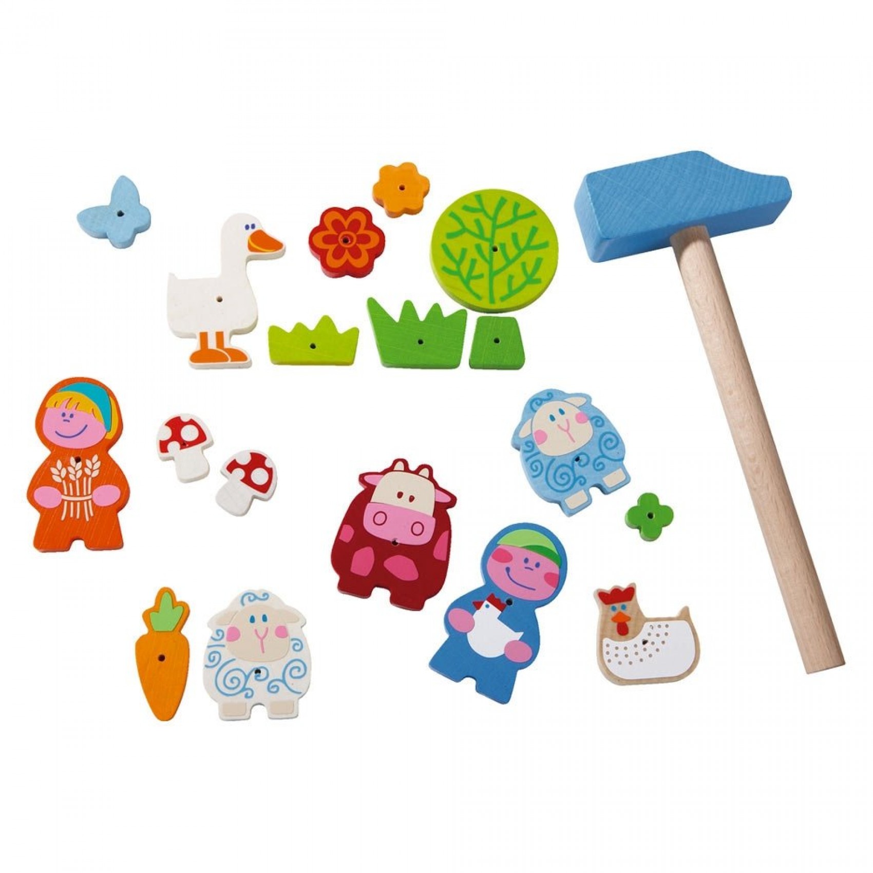 coloriage de clou de marteau