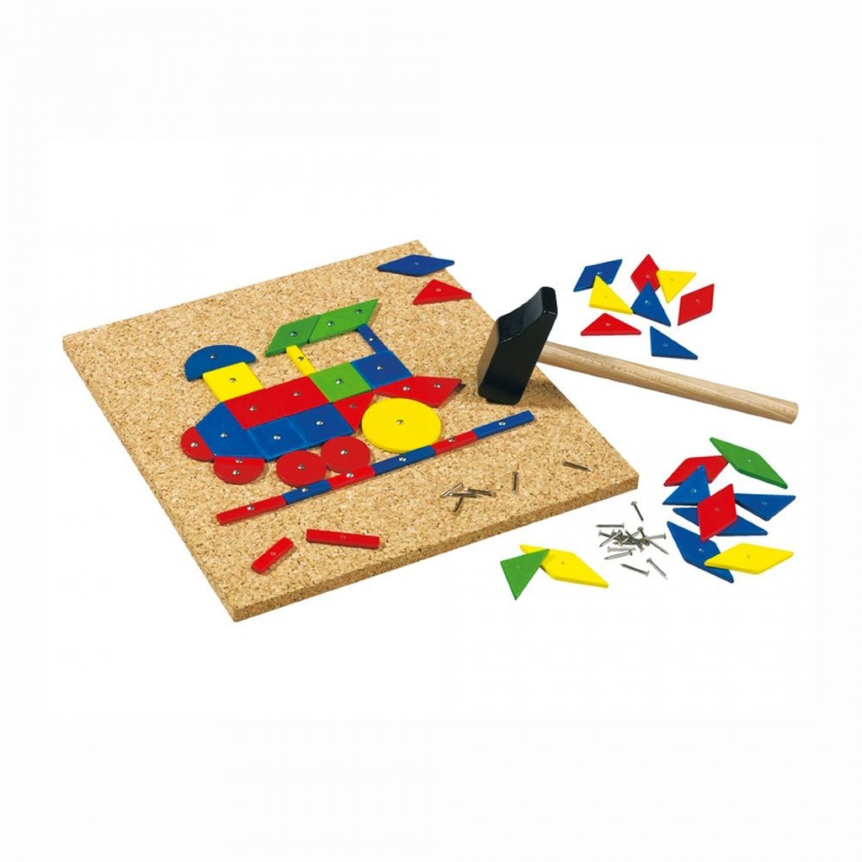 coloriage de clou de marteau