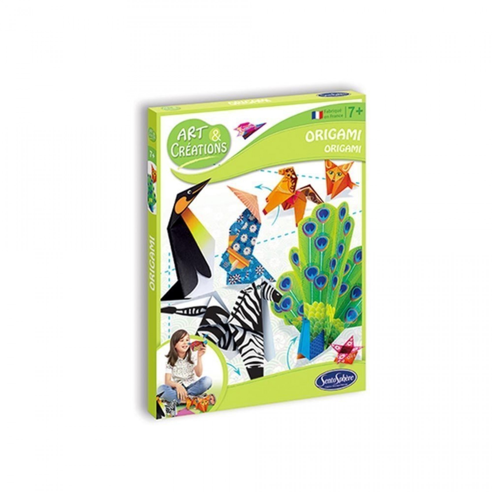 Sentosphere 3920530 Kit DIY Fleurs Quilling Kit Créatif pour Enfants et Adultes DIY Fleurs DIY