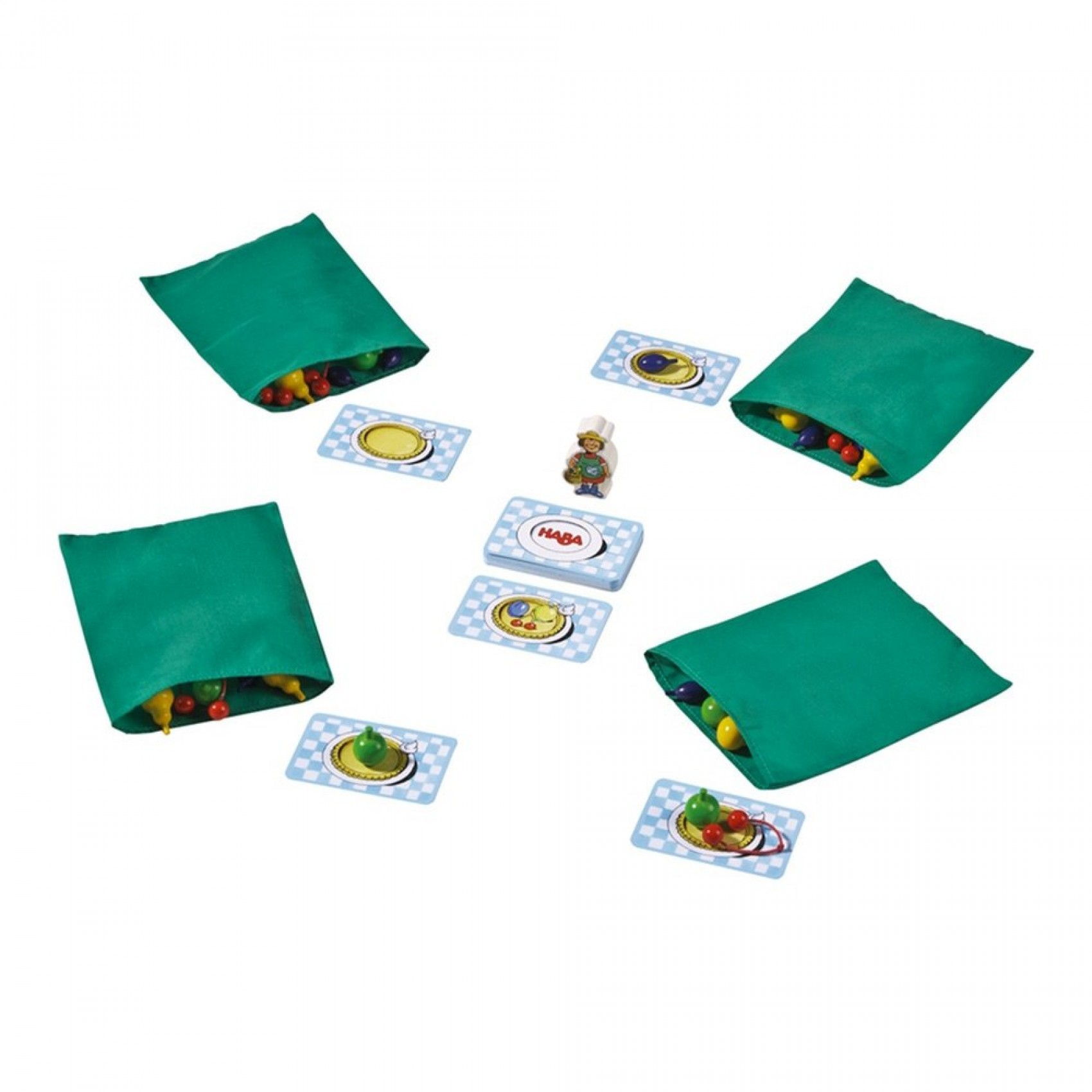 HABA – Ma Grande Collection De Jeux Le Verger – 10 Jeux En 1 (mémo, Cartes, Dé, Tactile) – Fabriqué En Allemagne – Dès 3 Ans
