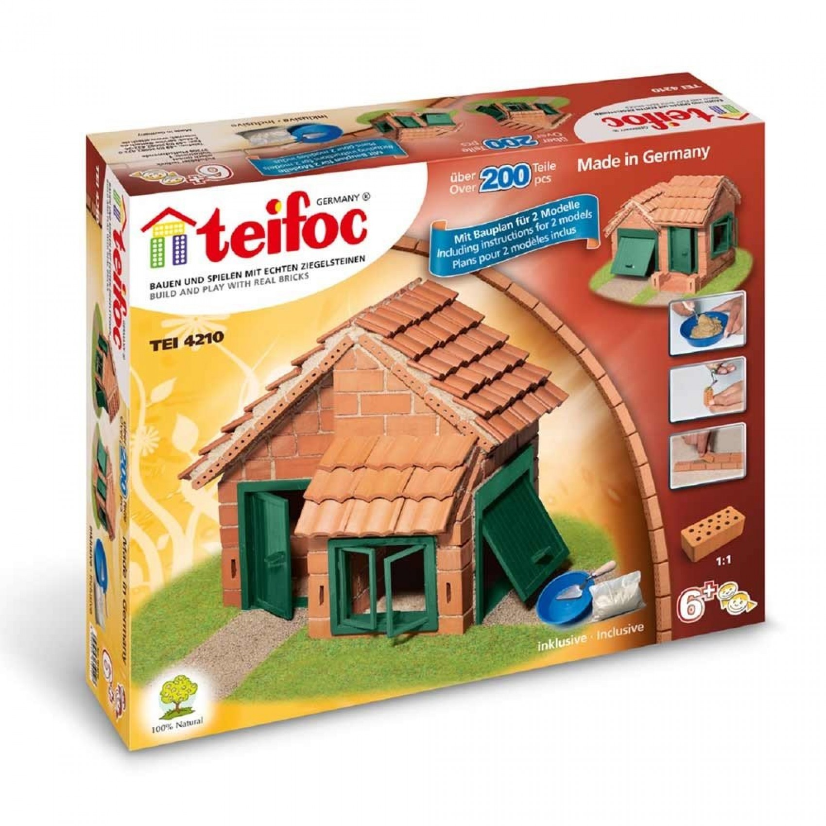 Teifoc Jeu Kit de construction en briques Enfant 6 ans + - Un jeux des  jouets
