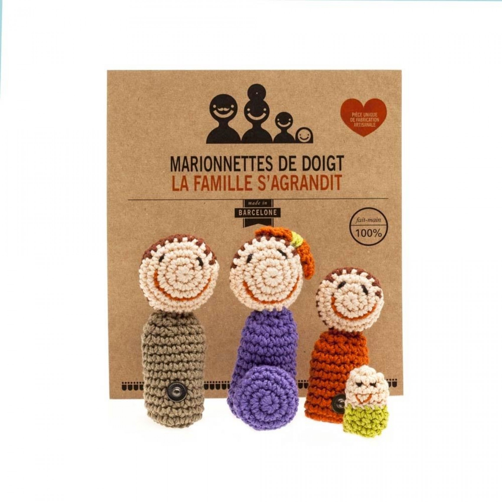 10 Marionnettes à Doigts Noël - Jouets Éducatifs Enfants, Famille, PVC