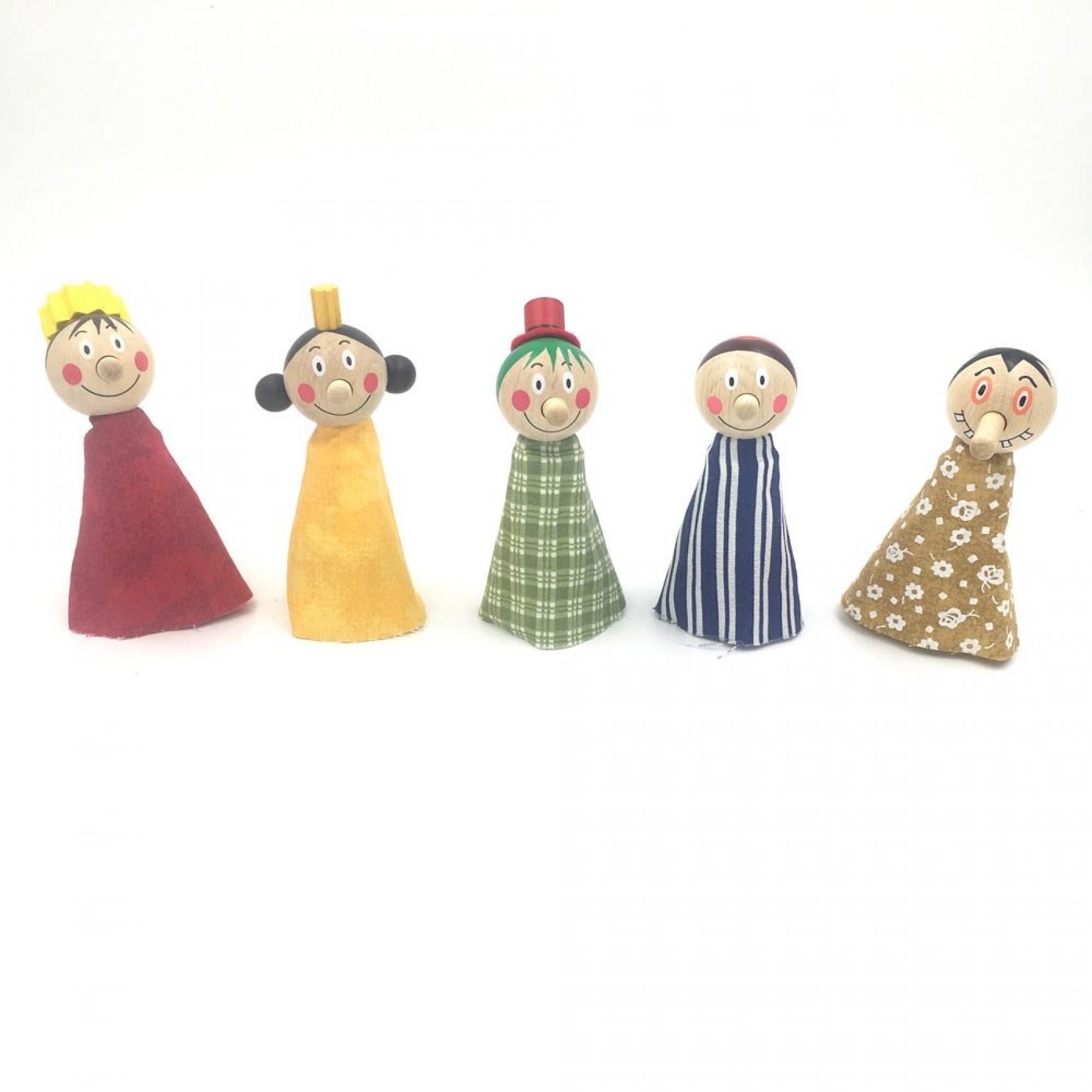 25 Marionnettes à Doigts Colorées - Jouets Pour Enfants, Fêtes, Halloween, Anniversaires