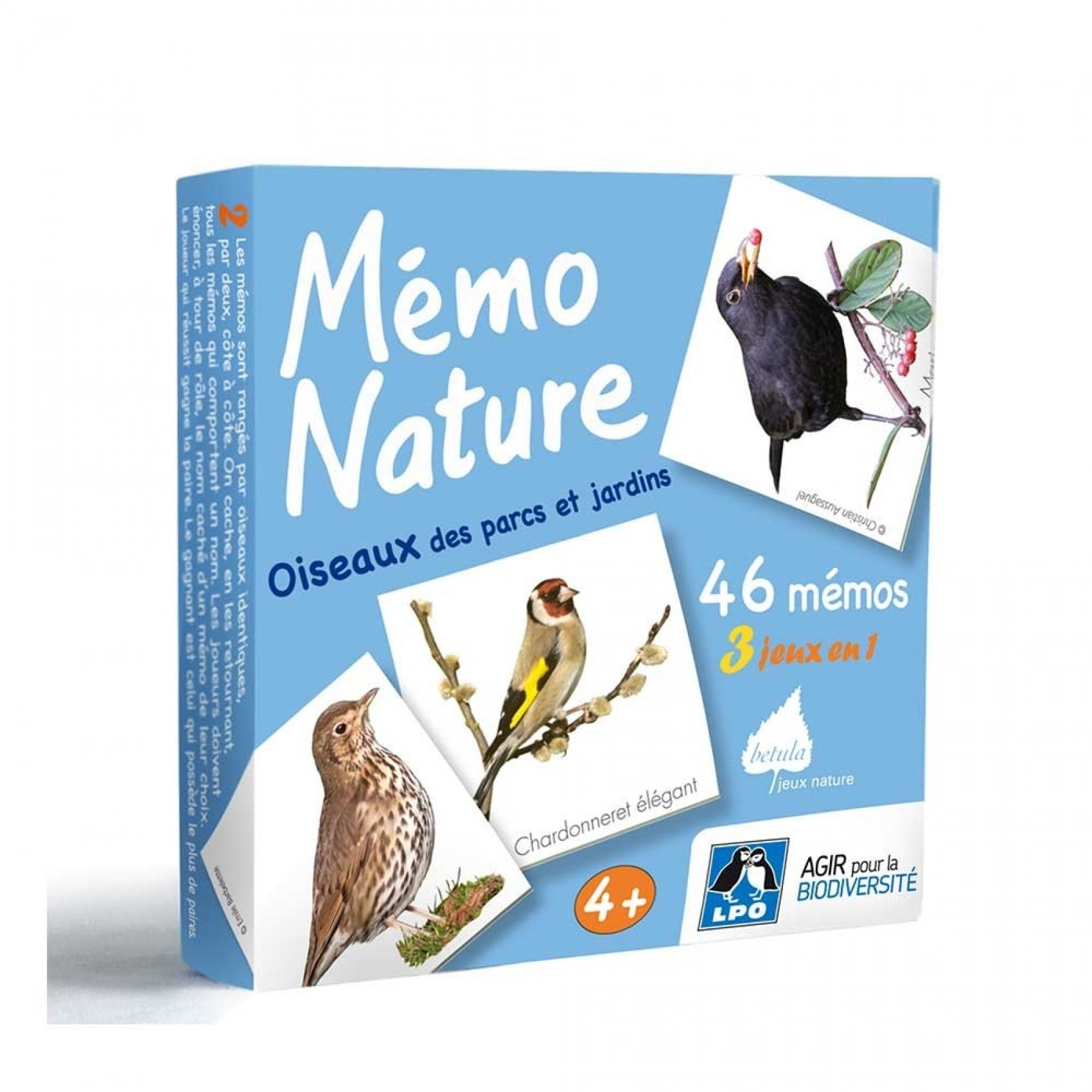 WWF Jeu de Memory-Mémo des Oiseaux 984T2 