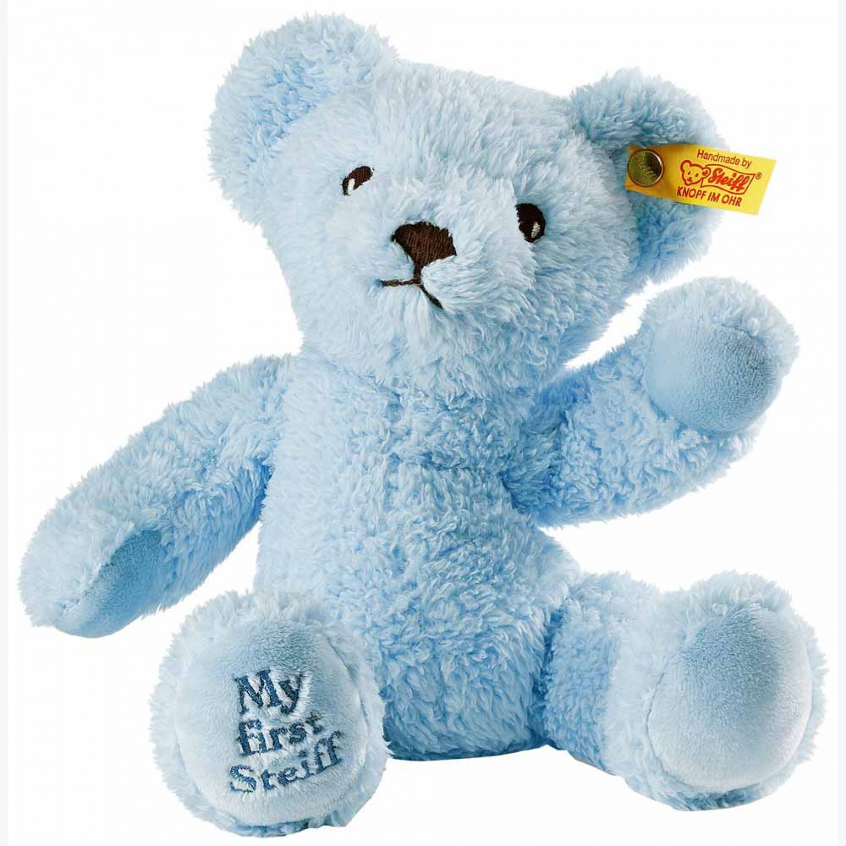 Mon premier Teddy Bear Steiff - bleu - Steiff | Jeujouethique.com