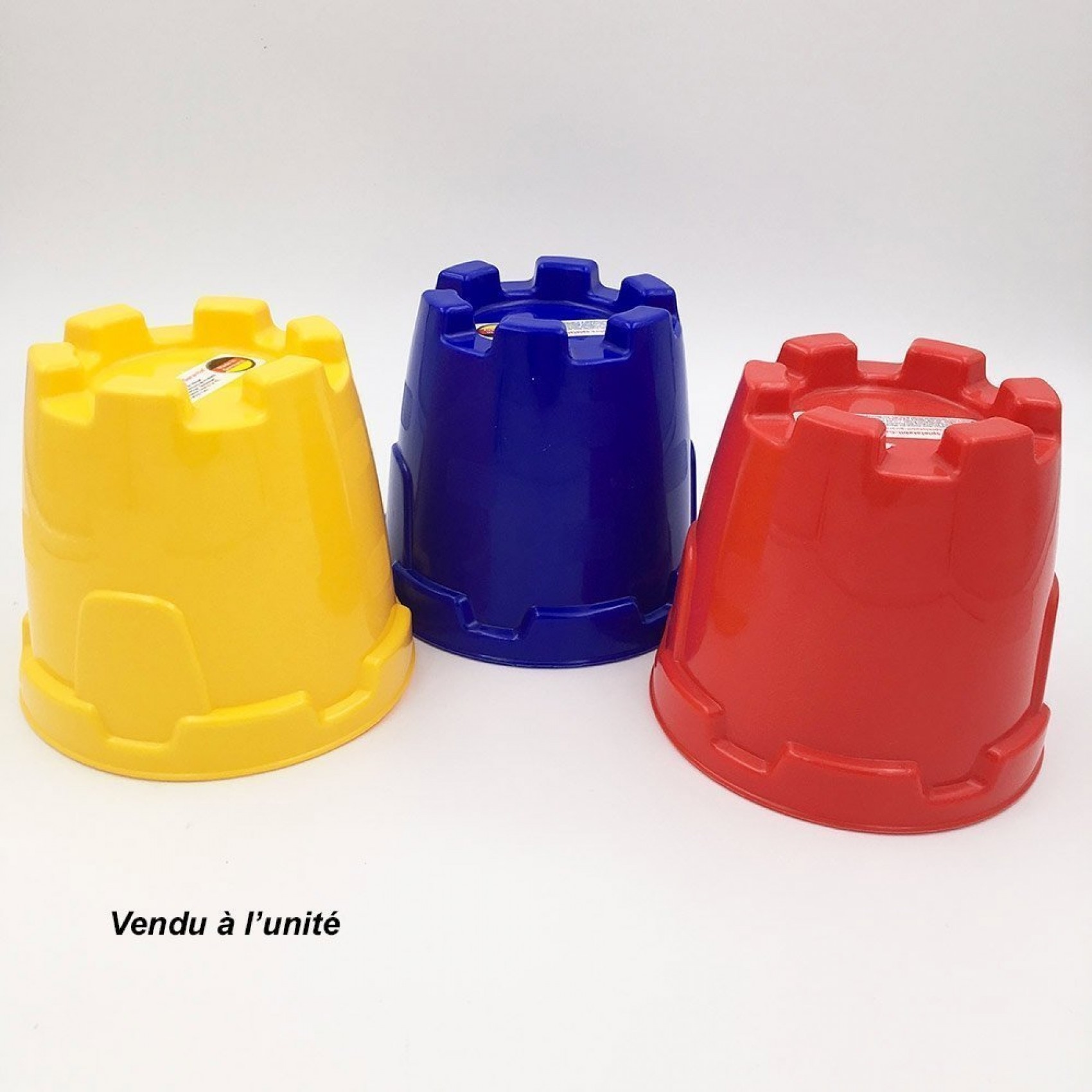 Set De 3 Moules à Châteaux De Sable - Jouets De Plage Pour Enfants - Été, Neige, Bac à Sable