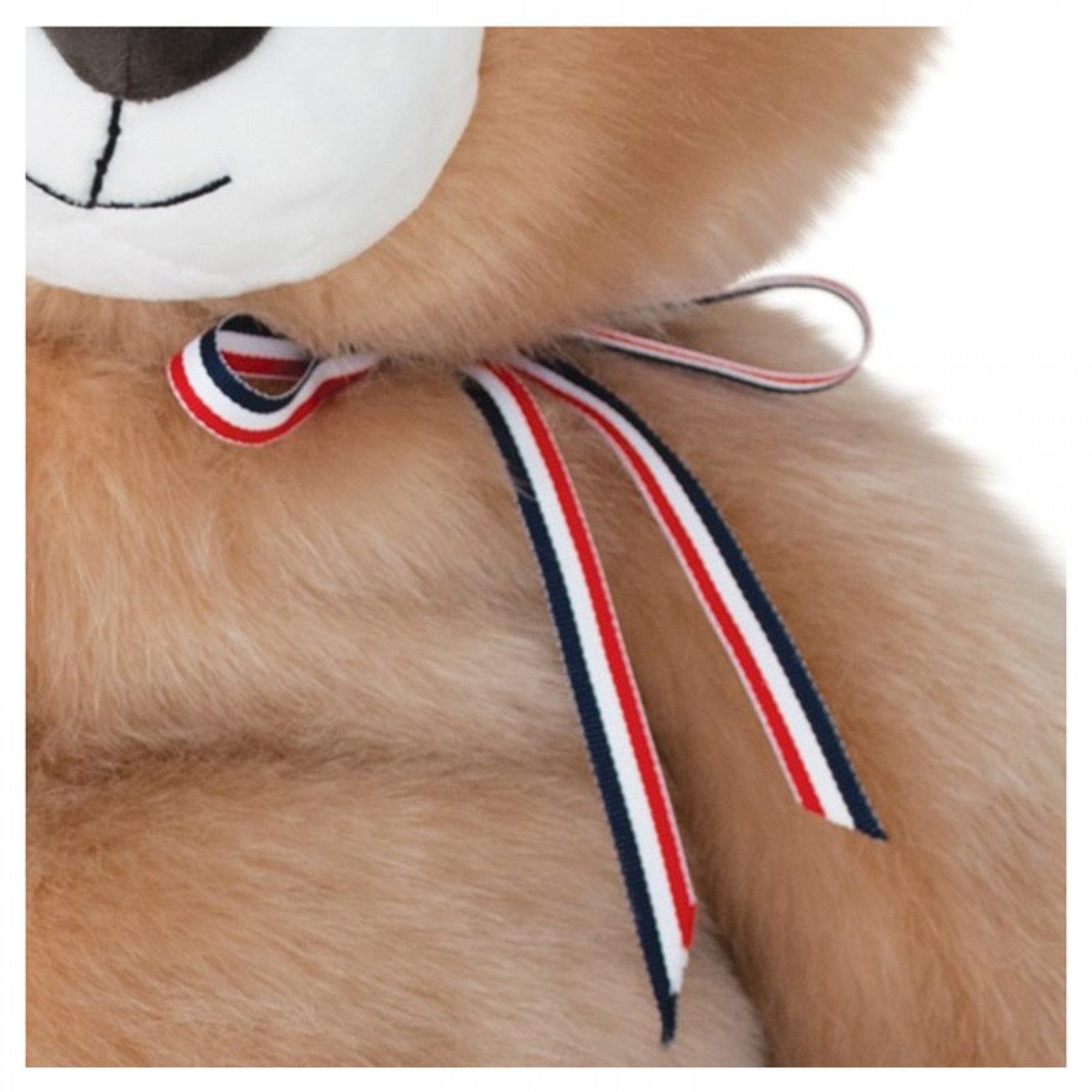 Le petit ours Français - Rose pastel - Le Chalet des Peluches