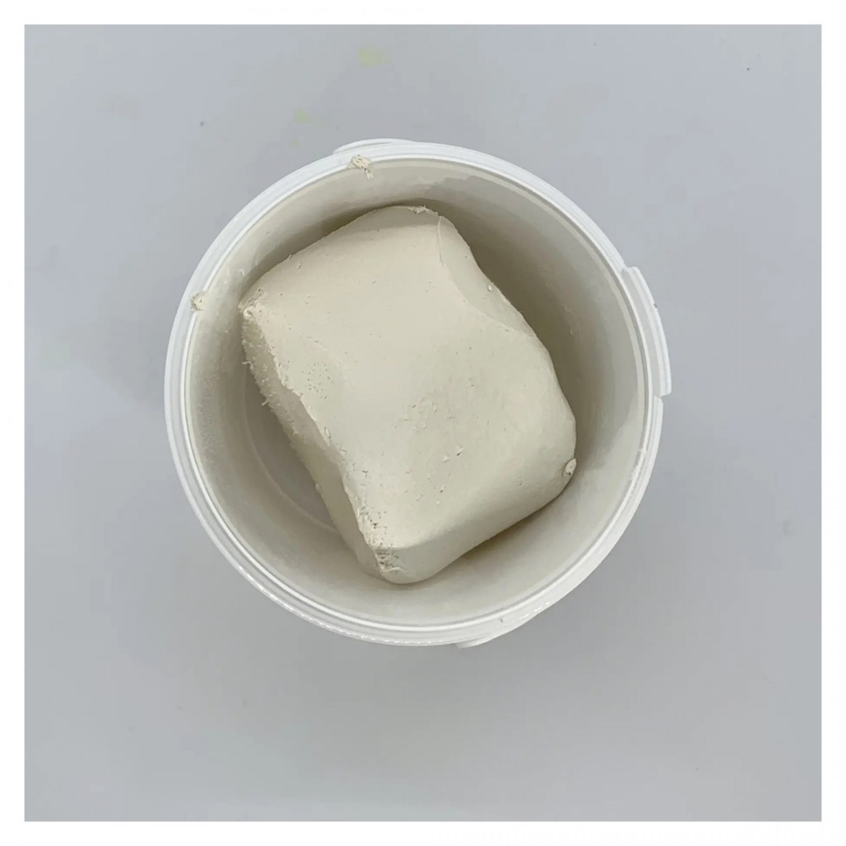 Pâte à modeler durcissante à l'air DAS, bloc de 2,2 livres, blanc