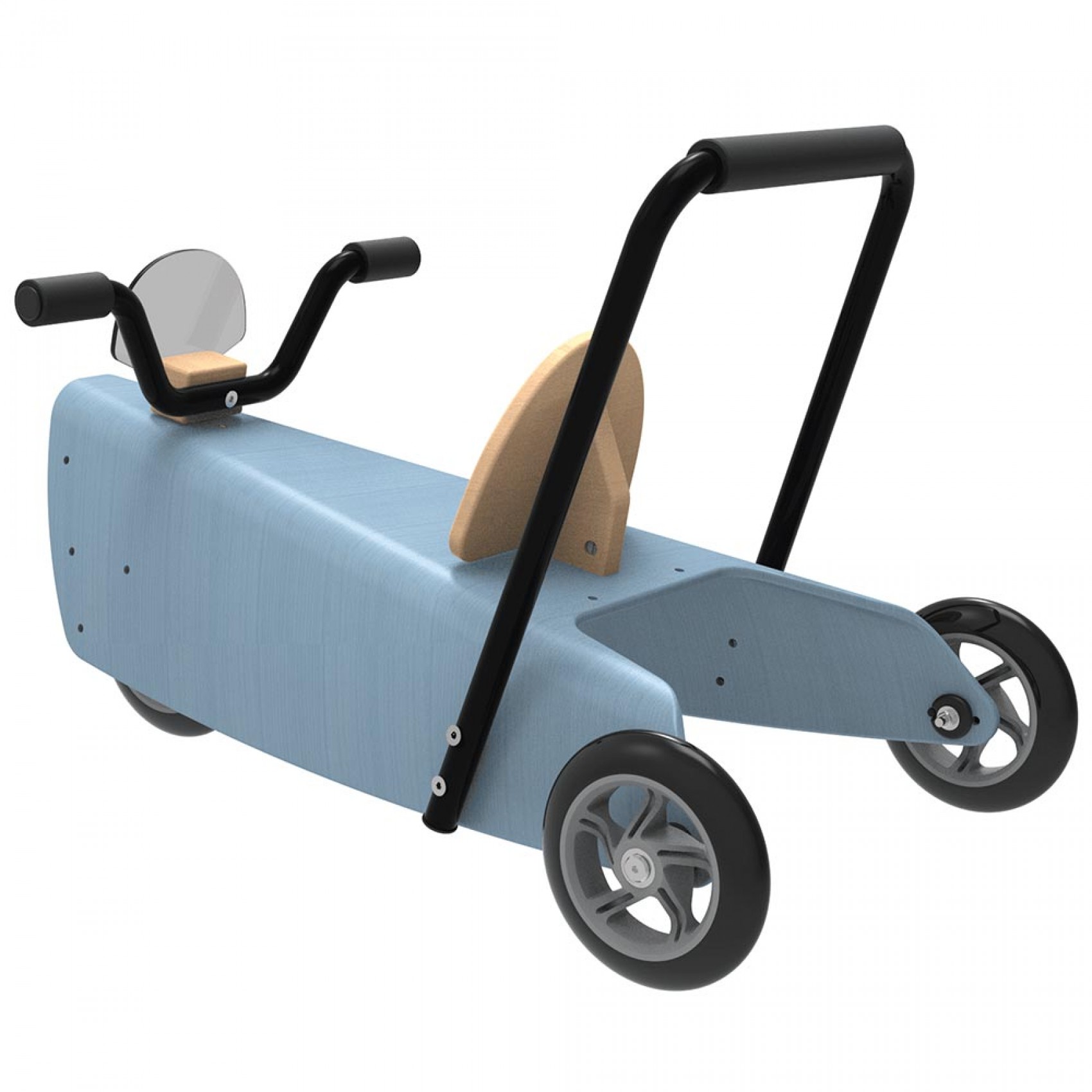 Porteur quad voiture enfant en bois Chou du Volant - jouet évolutif