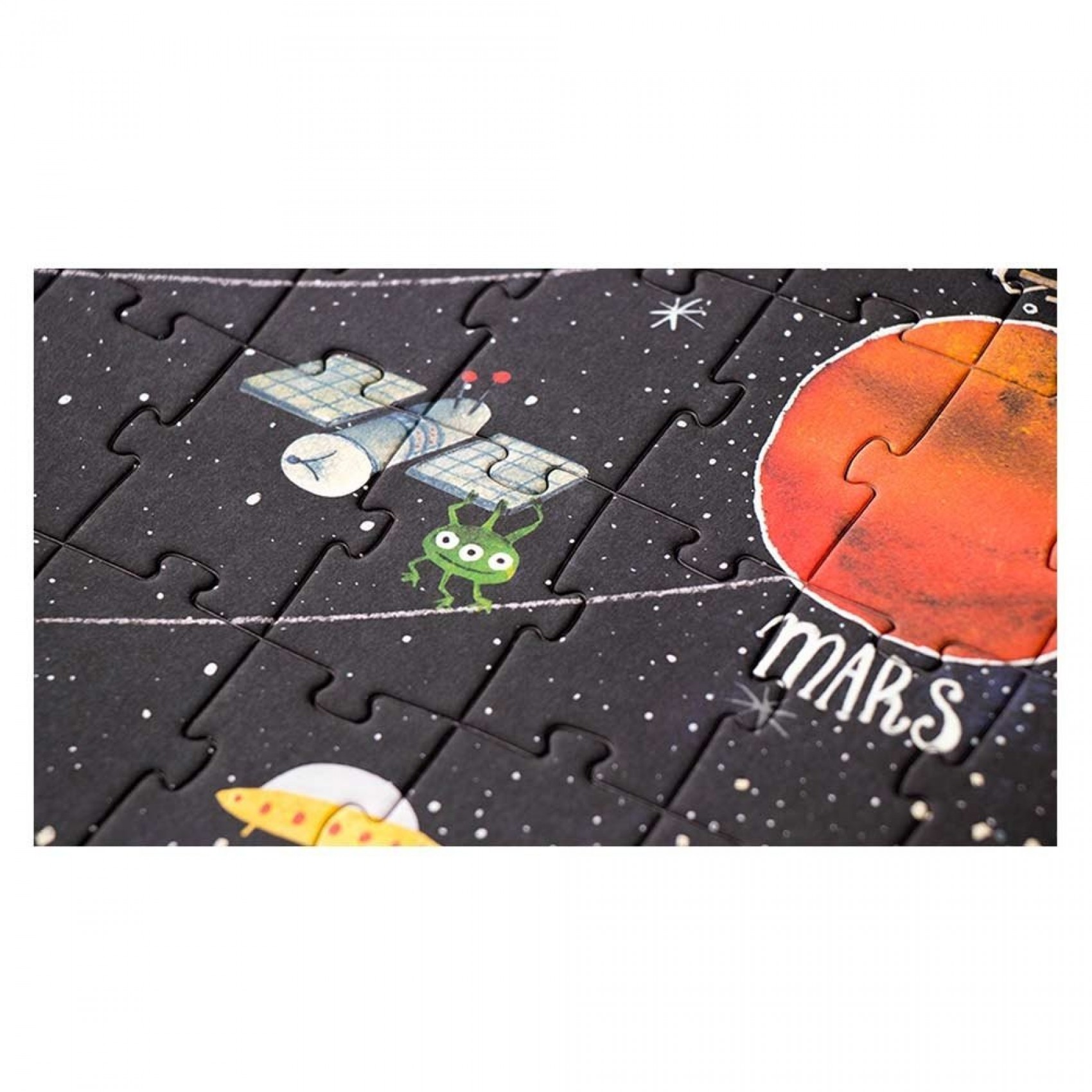 Puzzle En Bois Des Planètes Du Système Solaire Pour Enfants - Univers