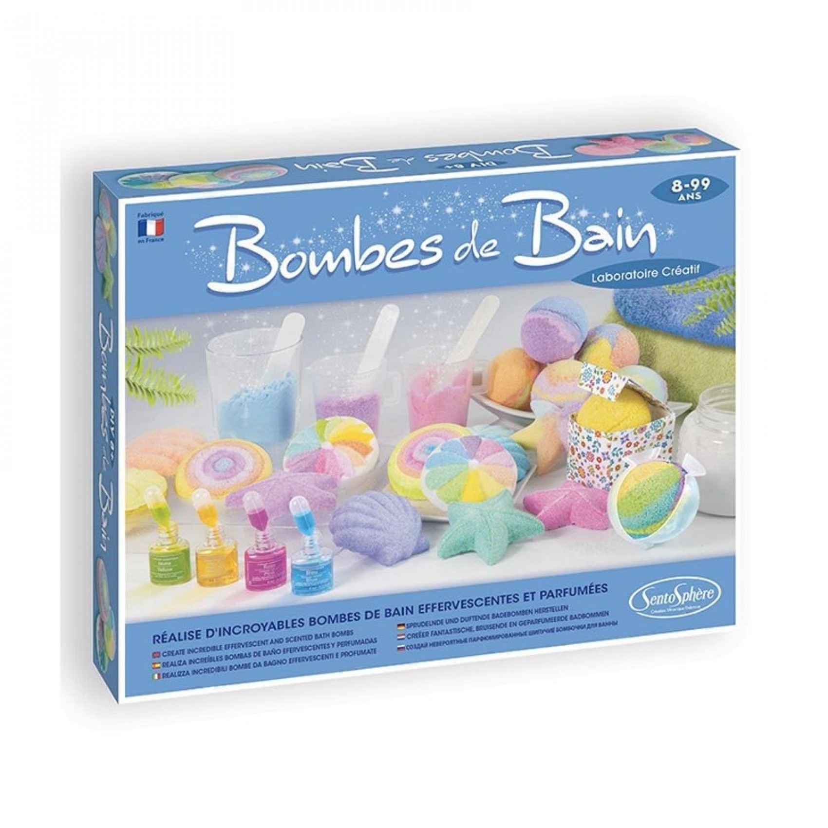 Bombe de bain surprise pour enfants, coffret cadeau 12 bombes de bain pour  enfants, mousse de bain moussant biologique naturelle avec jouets de bain