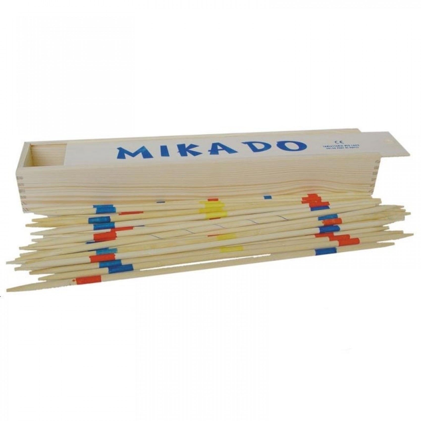 Jeu De Mikado Classique En Bois - Jeu D'Adresse Et De Précision - Sans Marque, Plumier En Bois