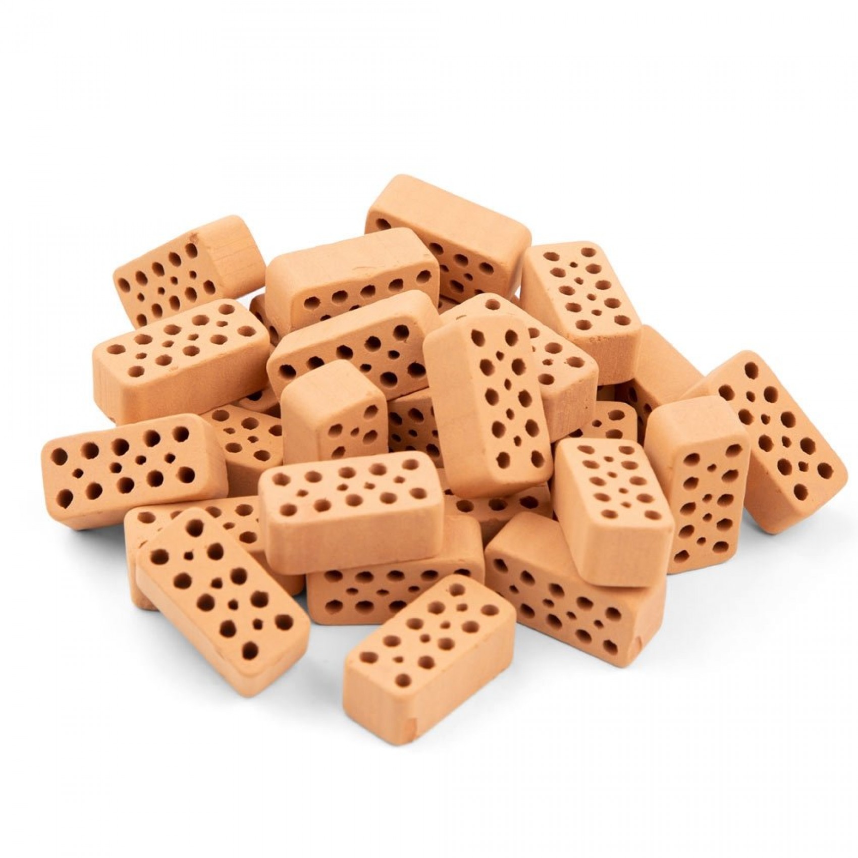Demi-briques rouge, 30 pces acheter en ligne