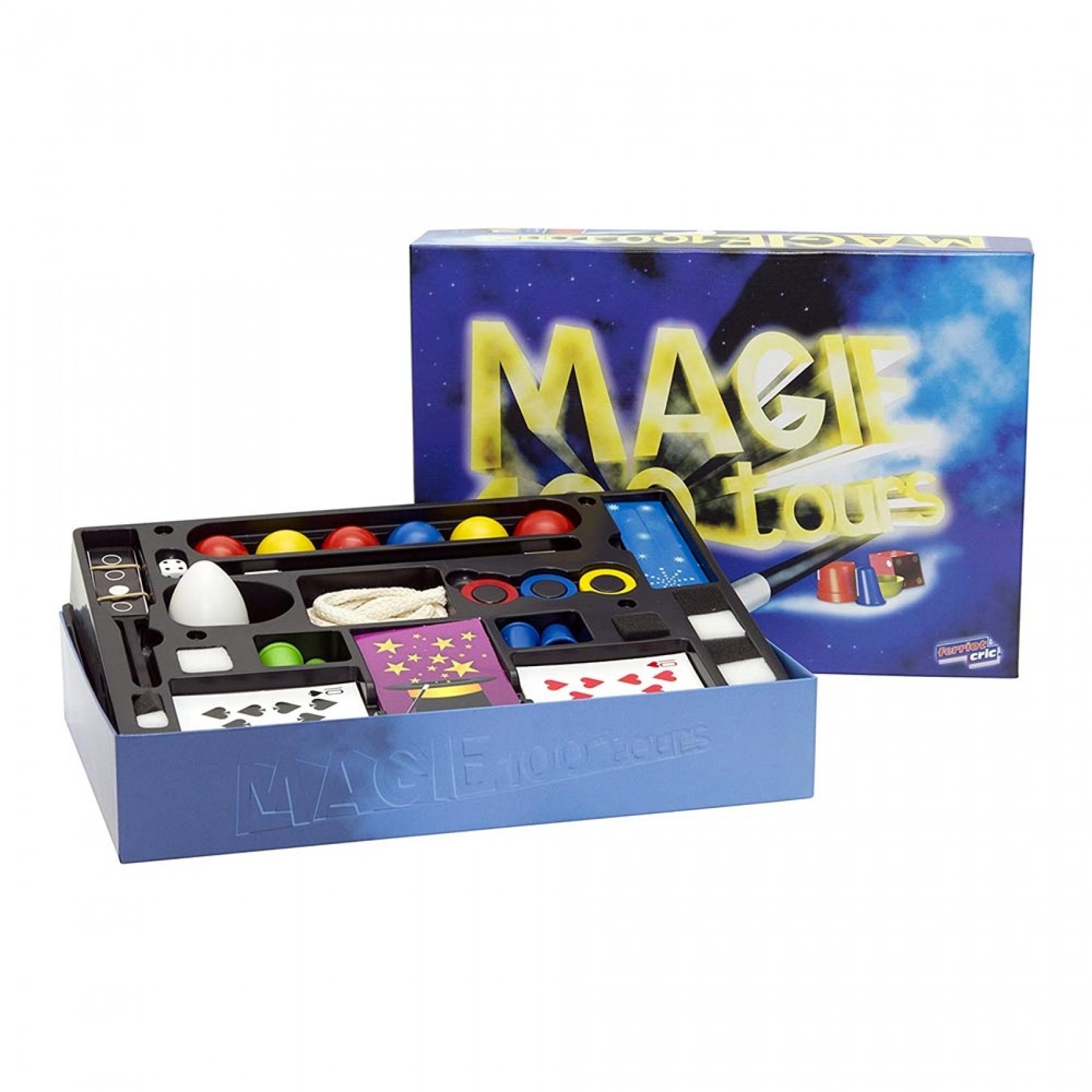 Coffret de Magie Exclusif - Kit pour 100 Tours de Magie - Manuel d'instructions illustrée + vidéo explicative - Apprendre la Magie - Jeux & Jouets Coffret de Magie Exclusif - Kit pour 100 Tours de Magie - Manuel d'instructions illustrée + vidéo explicative - Apprendre la Magie - Jeux & Jouets