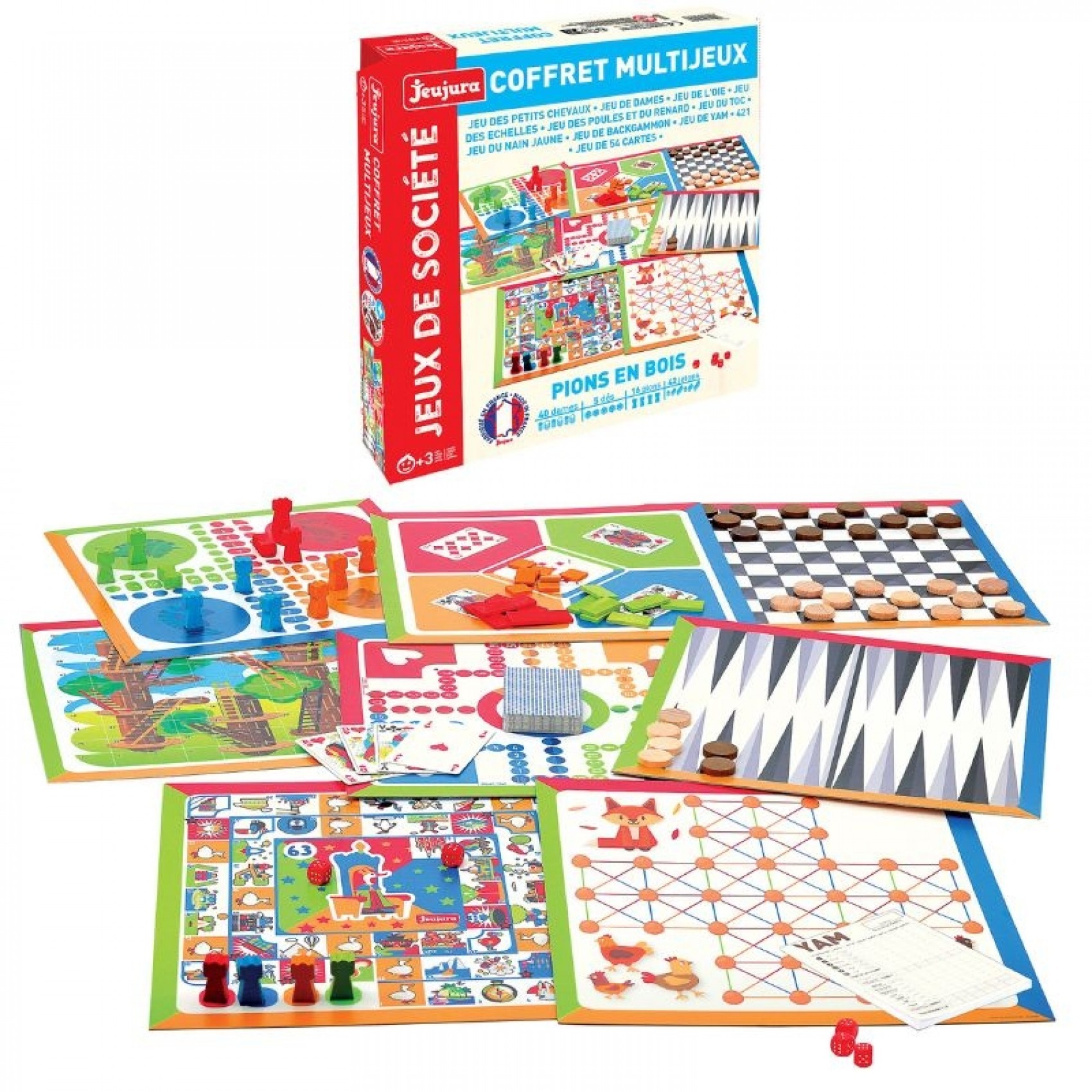 Coffret multijeux Jeujura