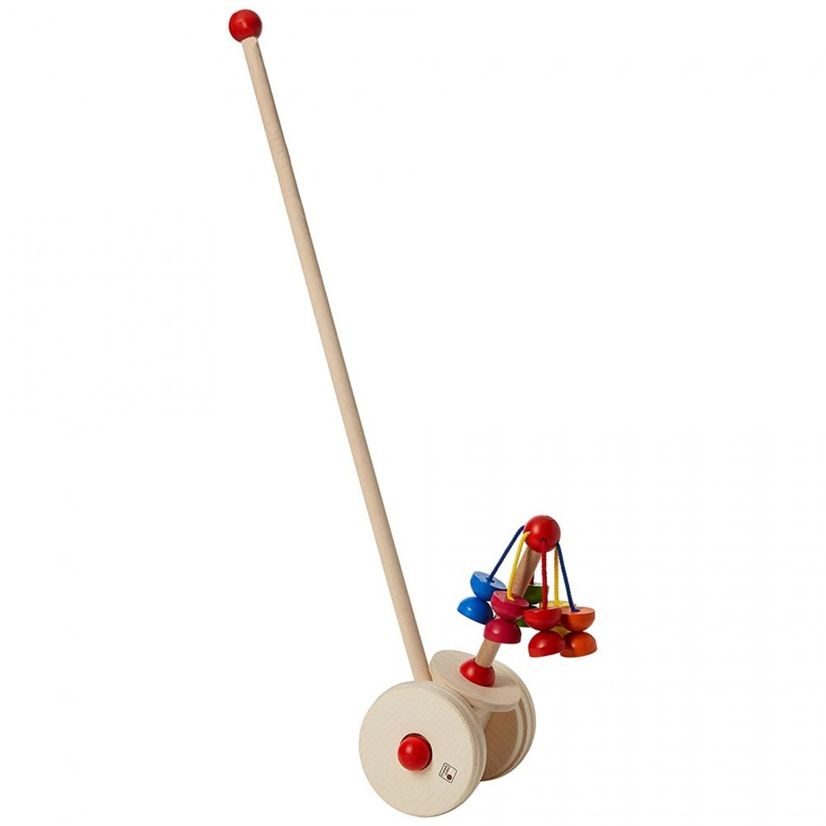 Jouet à Pousser Eléphant en Bois - Motricité Montessori Enfant