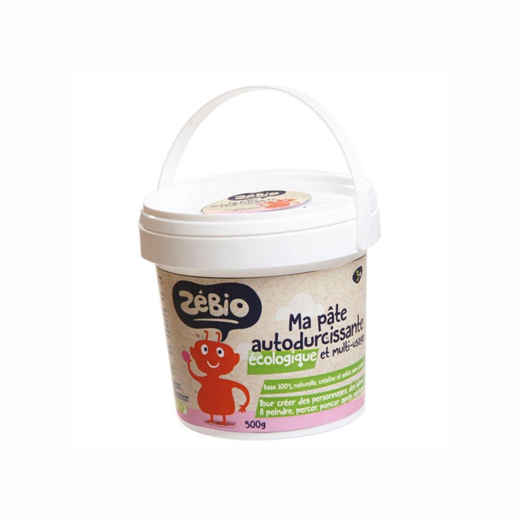 Pâte autodurcissante écologique 500g Zélio