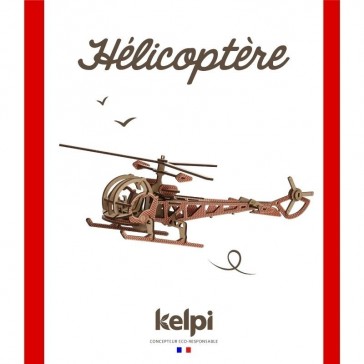 Maquette Hélicoptère à construire - Kelpi