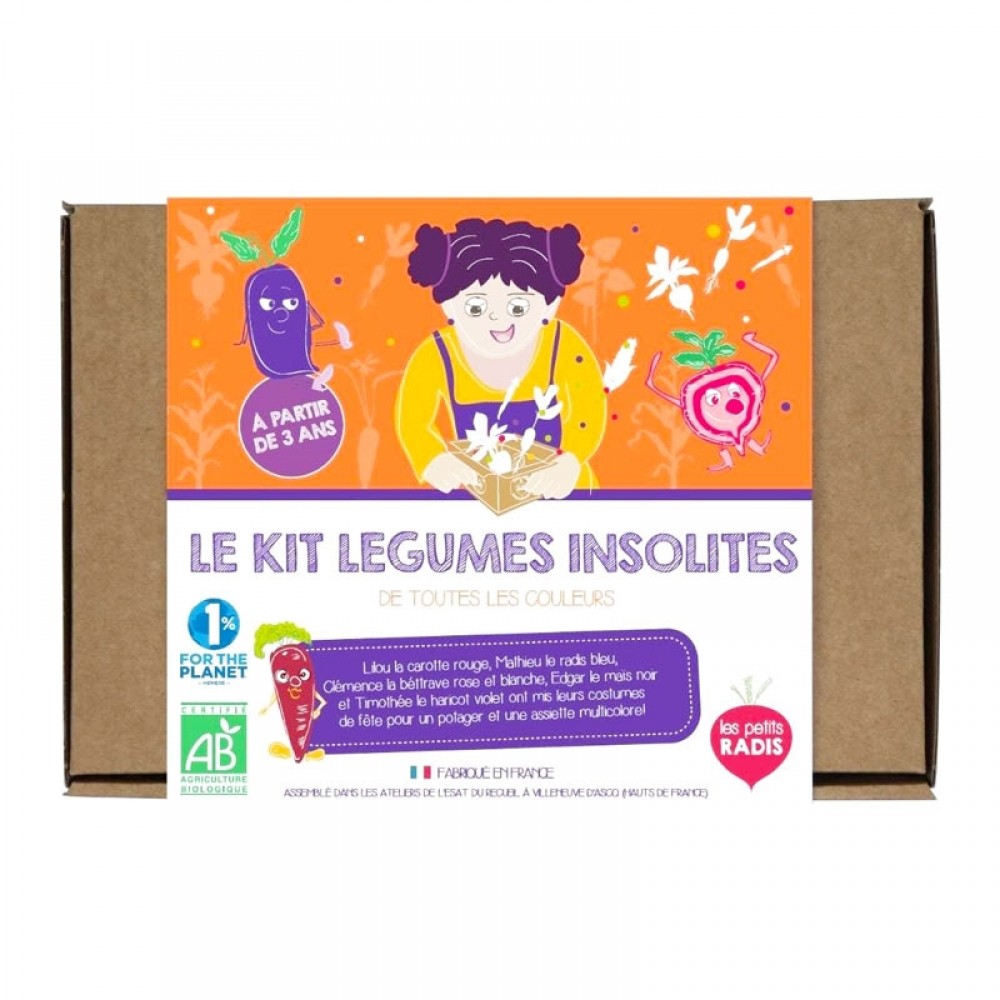 Le Kit Aromatiques Bio Des Enfants - Les Petits Radis à Prix Carrefour