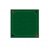 Tapis de Jeux de Cartes - Excellence vert  60 x 60 cm