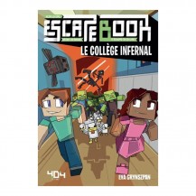 Escape Book - Minecraft le collège infernal - 404 Éditions
