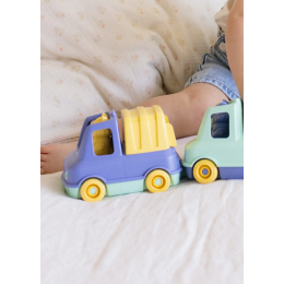 La camion poubelle de Mr Renard - Bleu