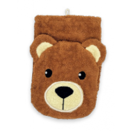 Marionnette Gant de toilette Fürnis - Ours brun