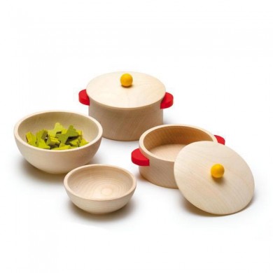 Batterie de cuisine en bois - Fabricant allemand