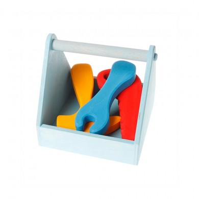 Petite boîte à outils colorée de Grimm's