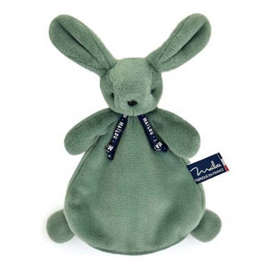 Doudou Lapin Dorlotin - Vert sauge - 24 cm