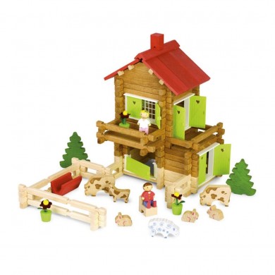 Le Chalet en bois de la Montagne 175 pièces - Jeujura