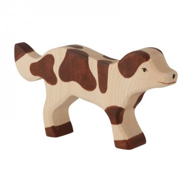 Chien de Ferme en bois - Figurine Holztiger