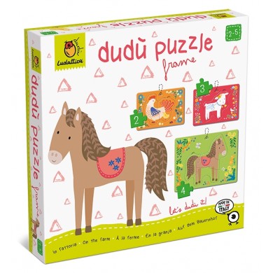 Dudù puzzle - À la ferme - Ludattica - 1