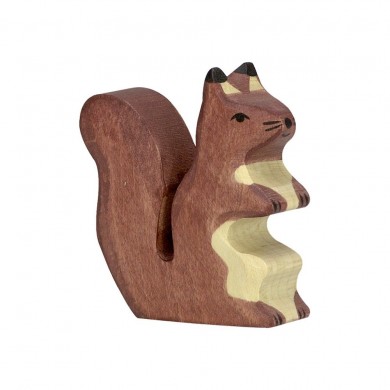 Ecureuil marron en bois - Holztiger