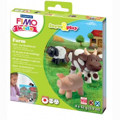 Pâte Fimo Kids Staedtler ferme - Pâte Fimo