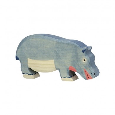 Hippopotame mangeant - Holztiger