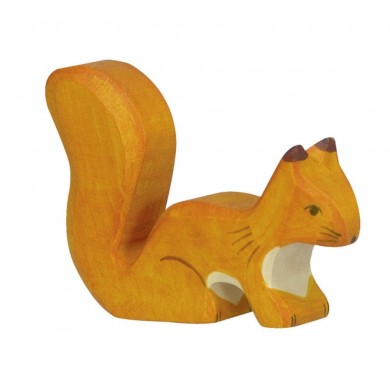 Ecureuil debout orange - Holztiger