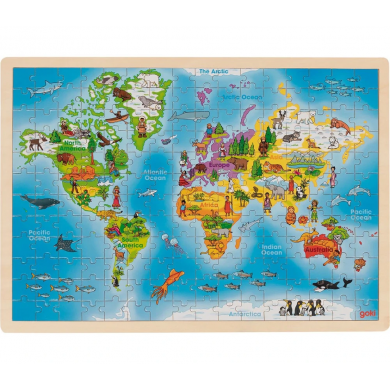 Puzzle Animaux du monde - Goki