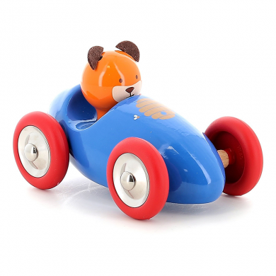 Marcel l'ours en voiture