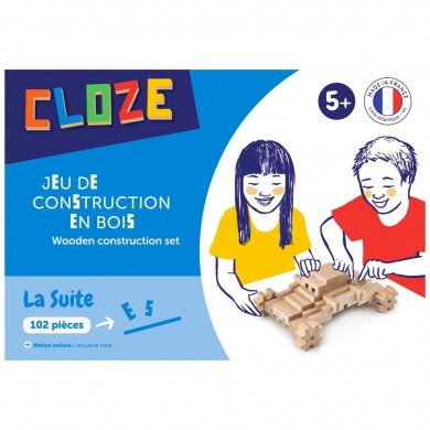 Jeu de construction Cloze Suite 102 pièces - Cloze